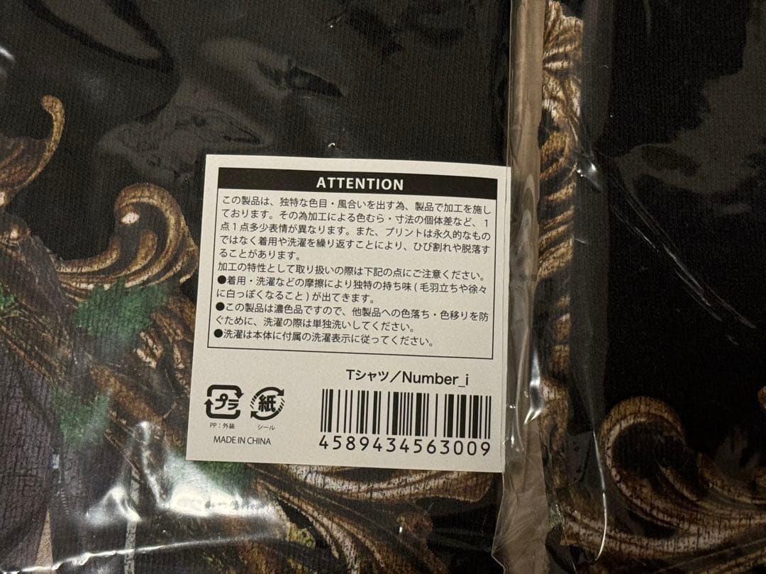 Number_i LIVE TOUR 2024 No.Ⅰ Tシャツ