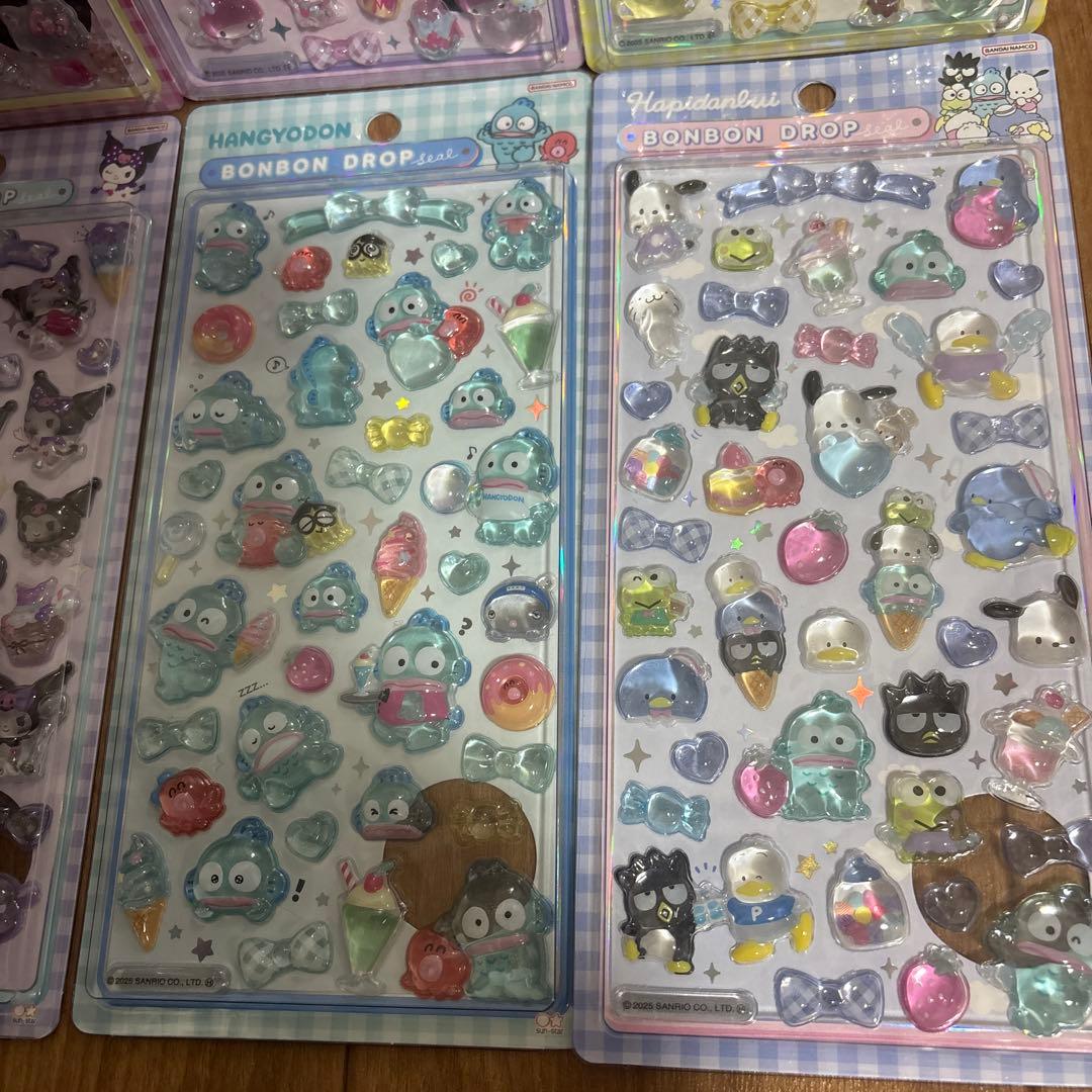 【公式】 サンリオ ボンボンドロップシール 第2弾 全種セット コンプリート