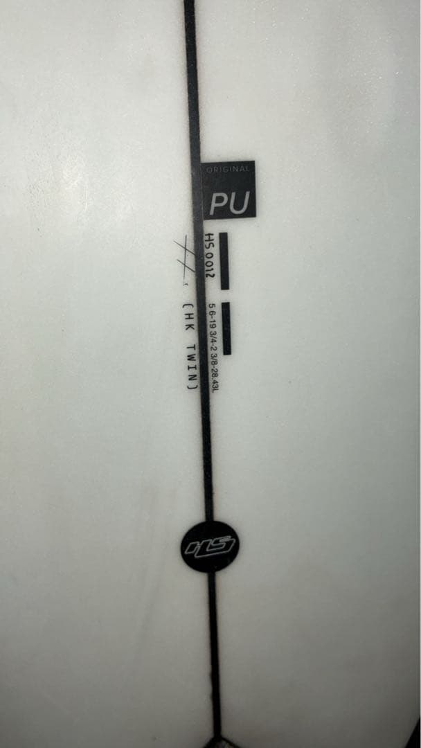 5'6 ヘイデンシェイプス HKツイン クリステンソンフィン付属