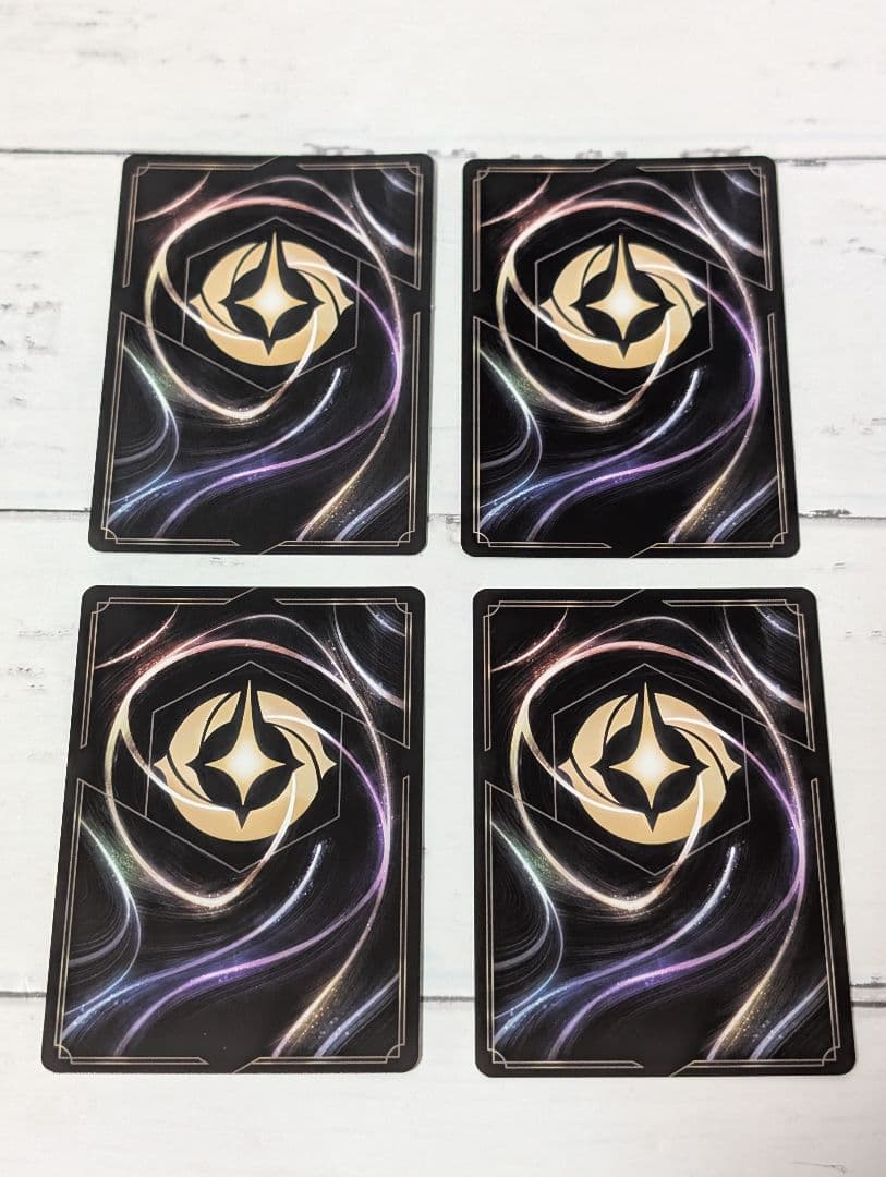 ディズニー ロルカナ 星々の輝き デイジーダック スーパーレア　4枚セット