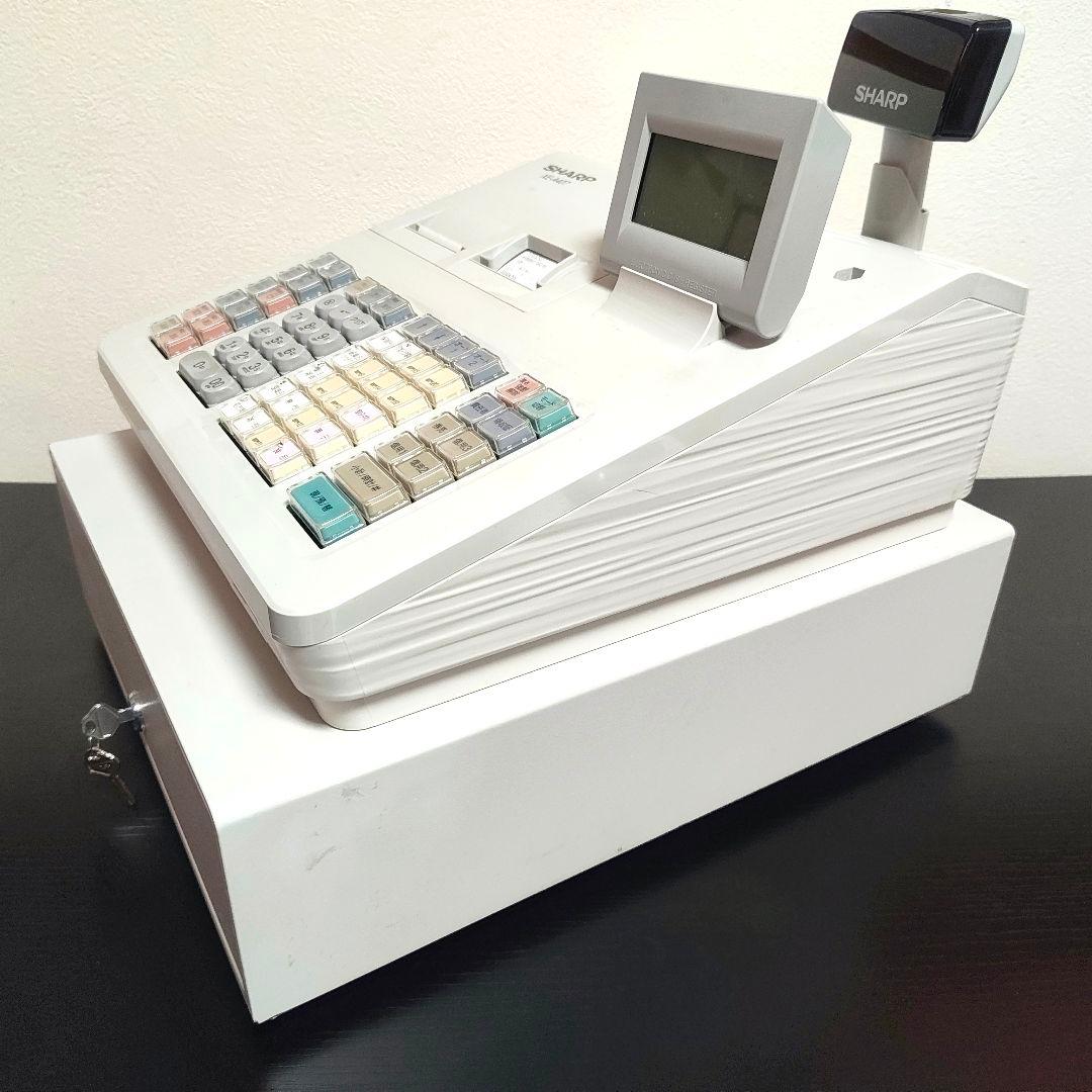 動作確認済✨️SHARP シャープ XE-A407 レジスタ 横型領収証