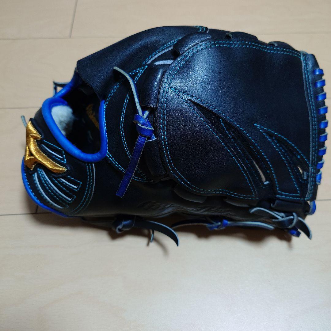 Mizunopro HAGA JAPAN 軟式グローブ 黒/青