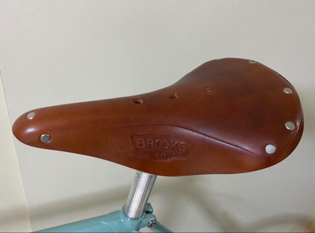 【美品★廃盤品】bianch minivelo7：ミニベロ7 49 チェレステ