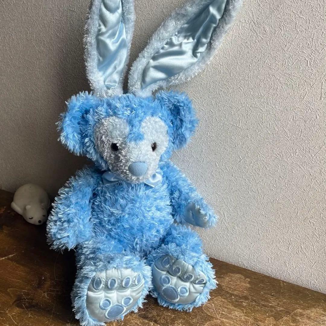 wdwイースターダッフィー　ディズニーベア　ブルー