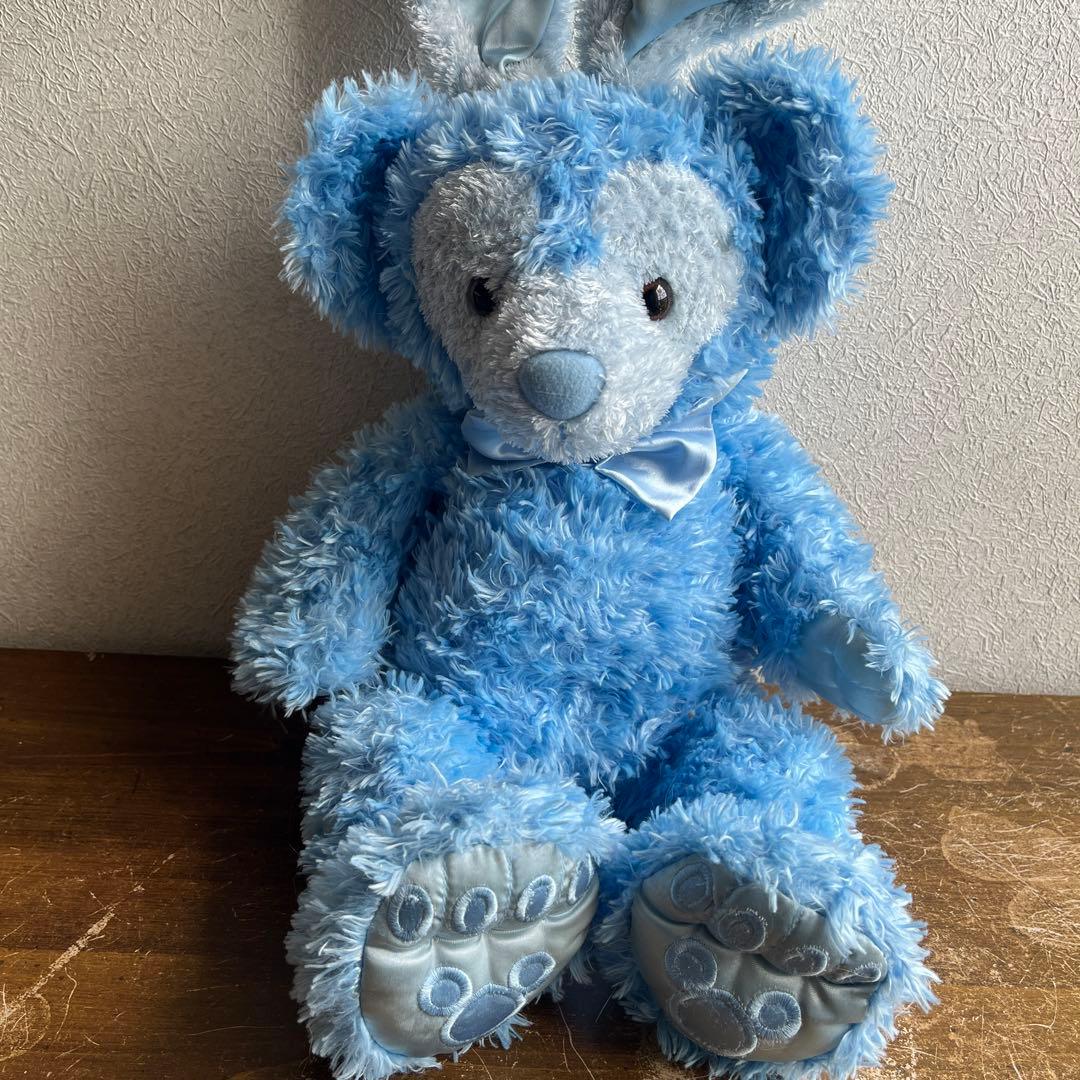 wdwイースターダッフィー　ディズニーベア　ブルー