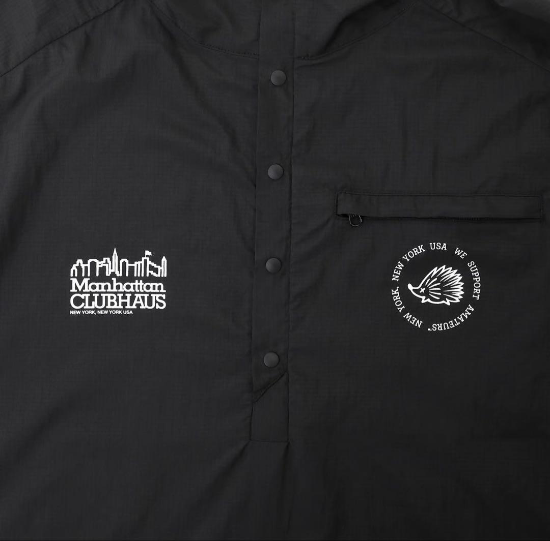 【Manhattan x Clubhaus】コラボ　パッカブルシャツ　Lサイズ