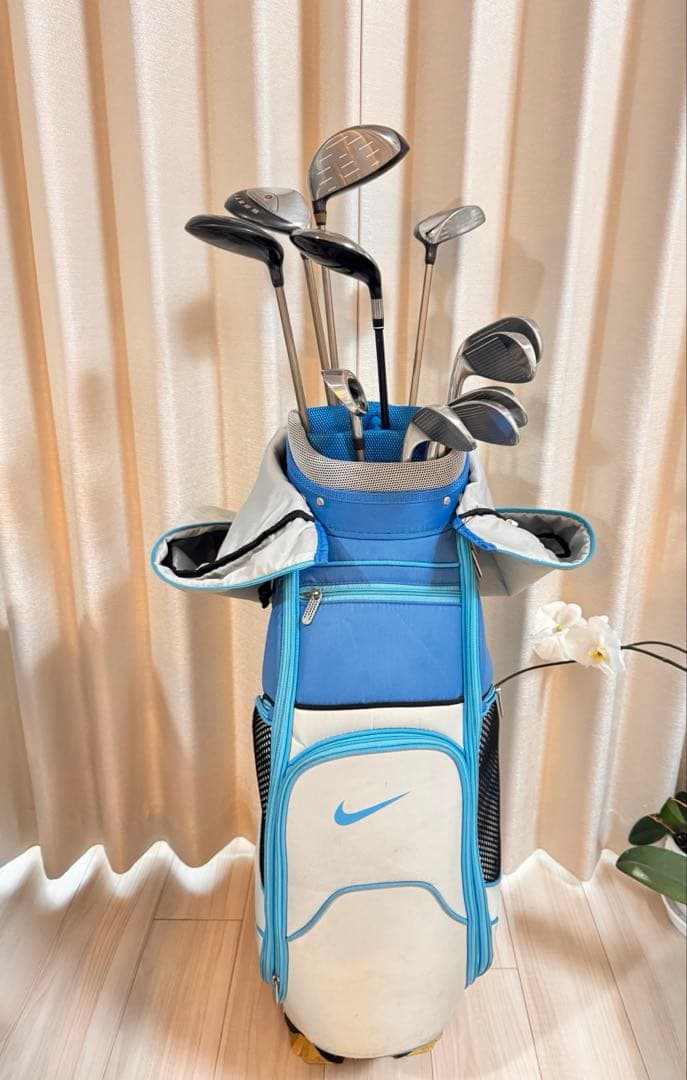中古、美品、ONOFF アイアン ドライバー ナイキゴルフバッグセット