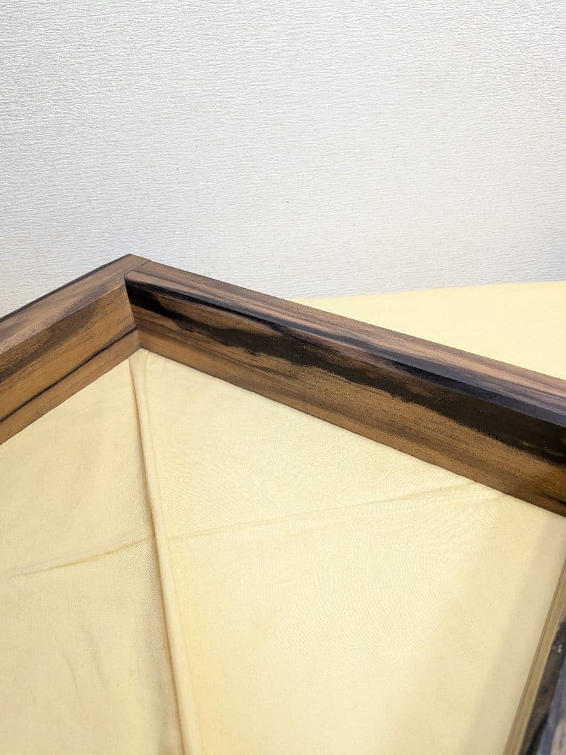 お茶道具　黒柿　炉縁