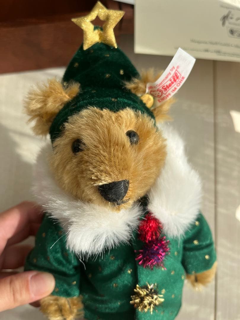 steiff Little Santa 2001 ぬいぐるみ
