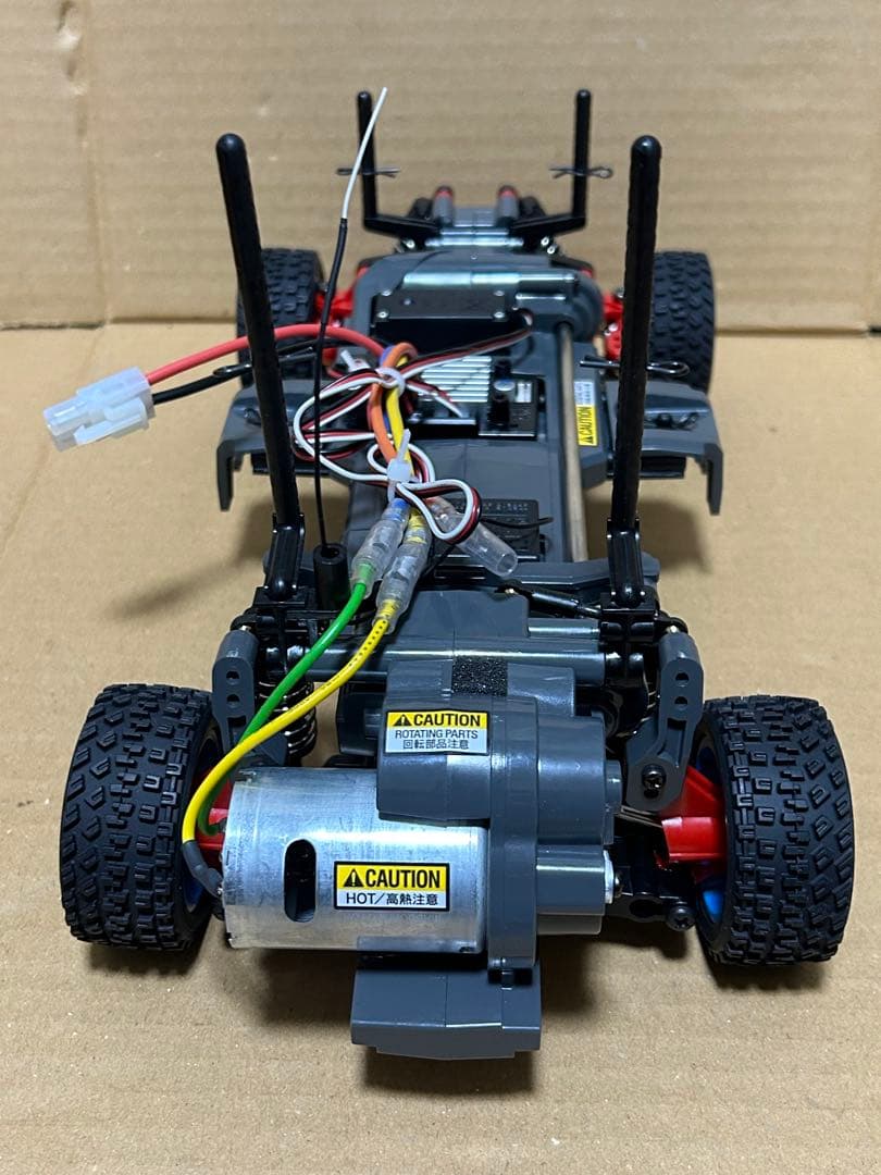 【未走行！組み立て済み！フルベア！】タミヤ フォード エスコート プロポ付き！