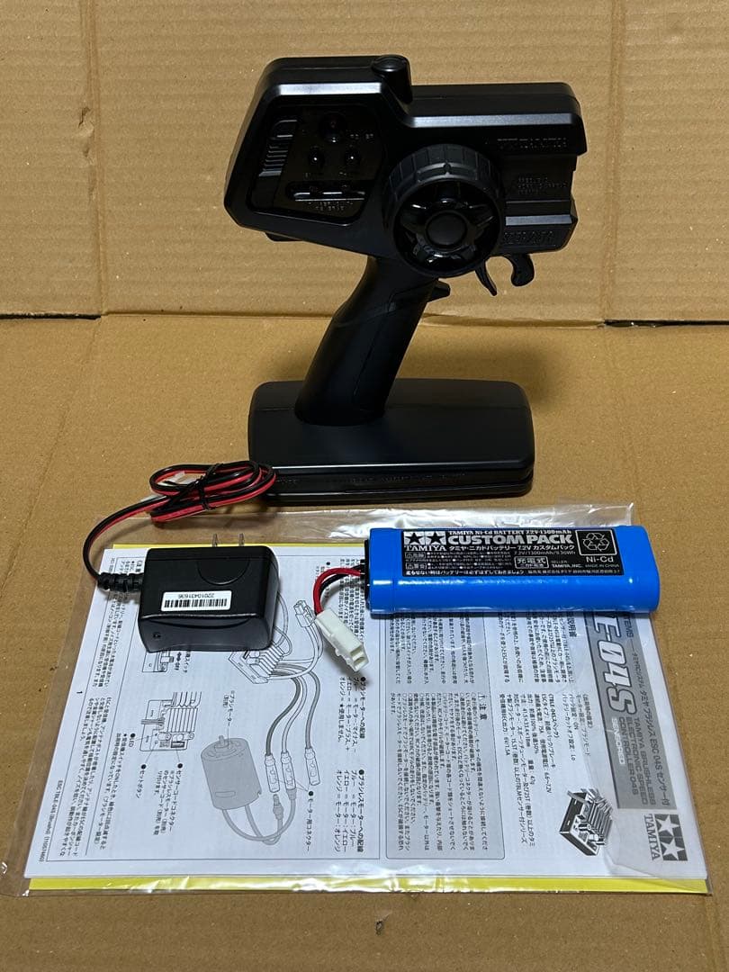 【未走行！組み立て済み！フルベア！】タミヤ フォード エスコート プロポ付き！