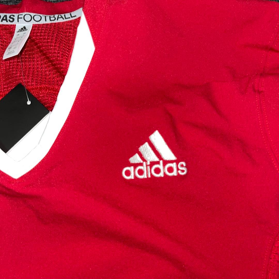 アディダス　メンズ　アメフト　ジャージー　ウェア　Lサイズ　レッド