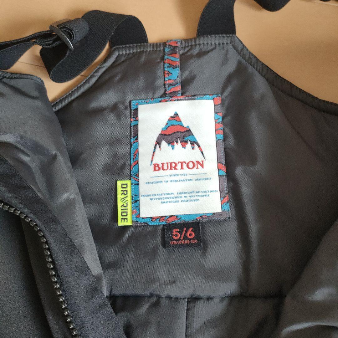 Burton ネイビー 撥水パーカーとビブパンツセット
