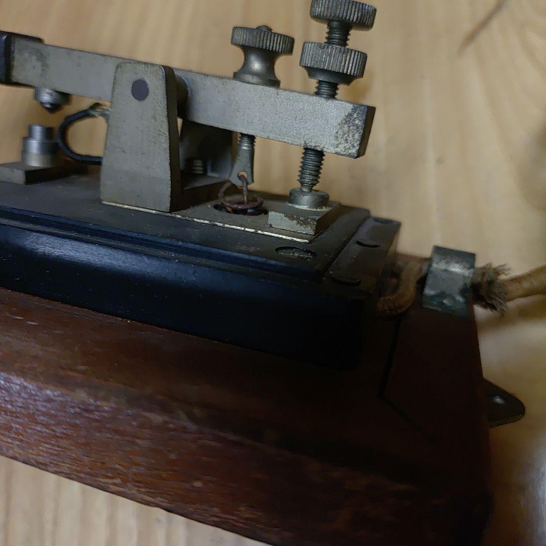 日本無線　モールス信号機　電信無線　レトロ　アンティーク