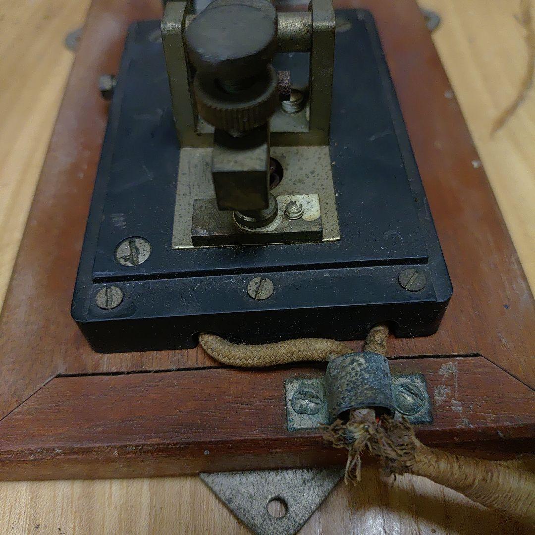 日本無線　モールス信号機　電信無線　レトロ　アンティーク