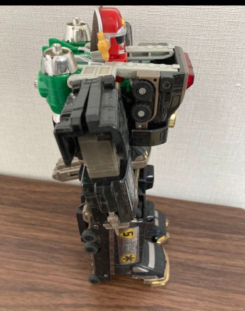 DX超合金　ビクトリーロボ　救急戦隊ゴーゴーファイブ　ブラック　ウォーカー