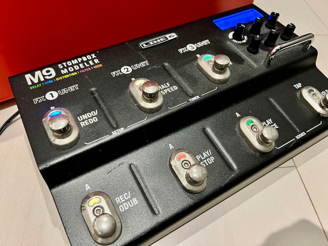 Line 6 M9 Stompbox 純正ACアダプター付属