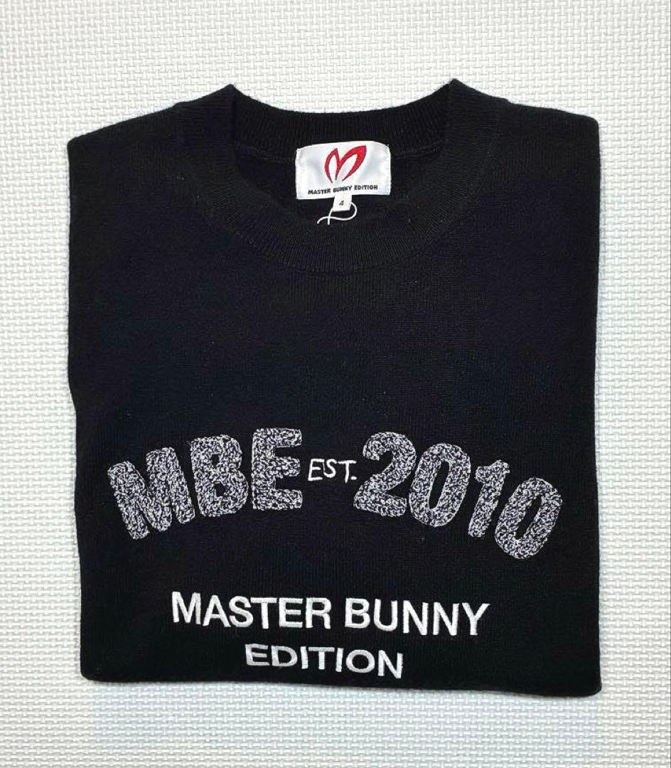 マスターバニーエディション カシミア100%ニットプルオーバー（BLK／4）