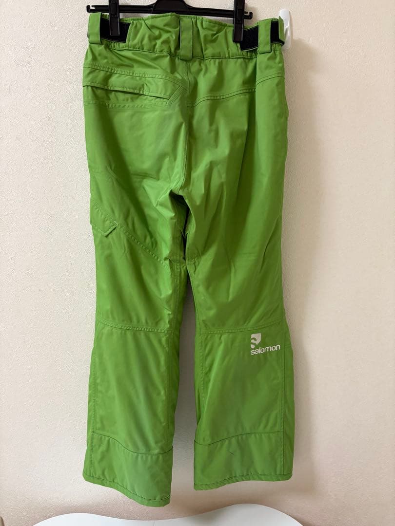 salomon スキーウェア グリーン M
