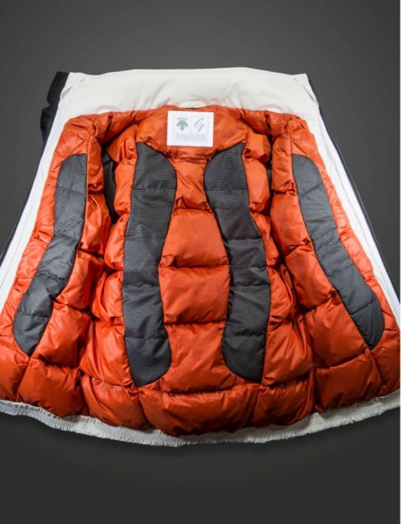 新品M デサントGOLF ベスト付き ダウン90% 6.5万　ジャケット