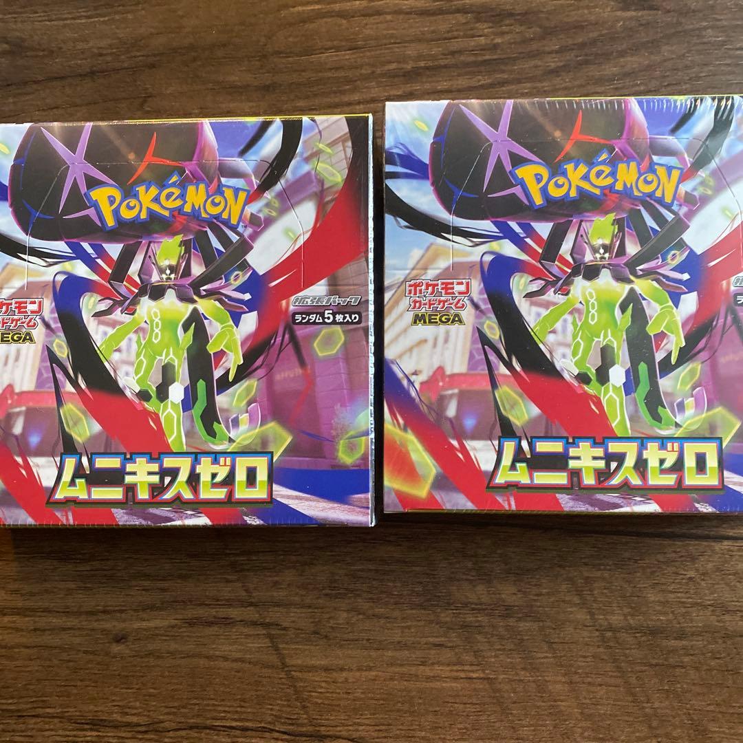 ポケモンカード　インフェルノX 1box、ムニキスゼロ2box