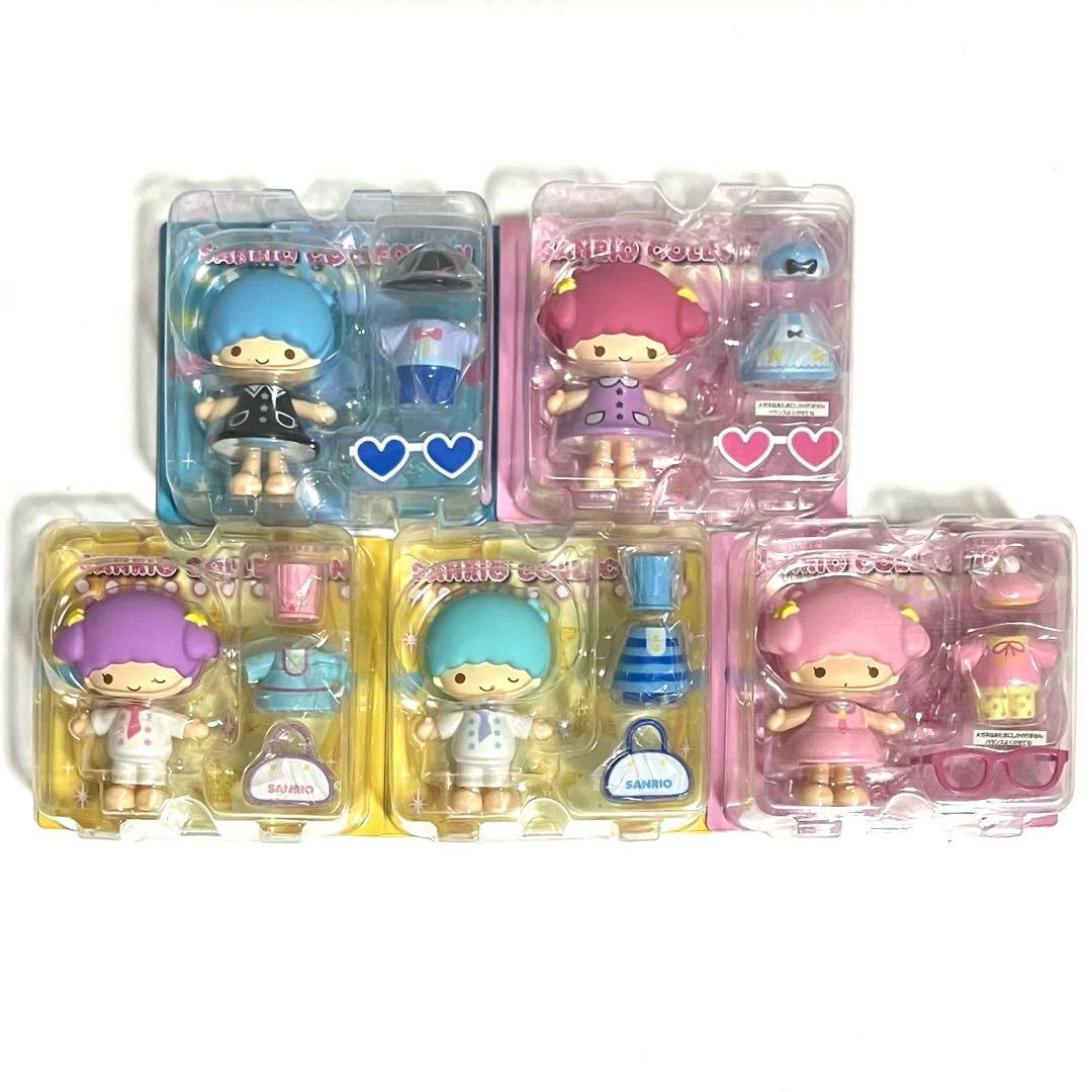 【未使用】サンリオコレクション キキララ 着せ替え人形 フィギュア 5点セット