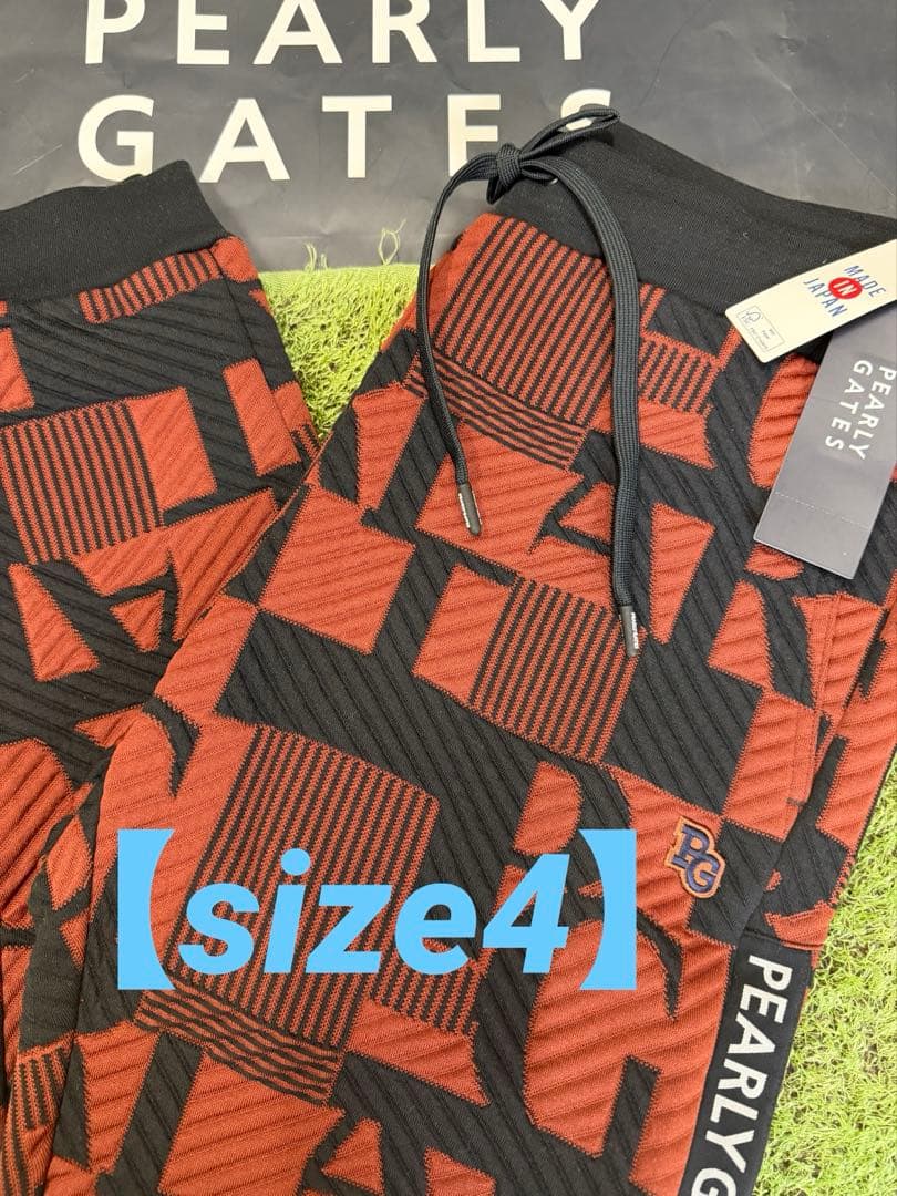 ¥37,400【PG/4】パーリーゲイツ ジョガーパンツトラックパンツストレッチ