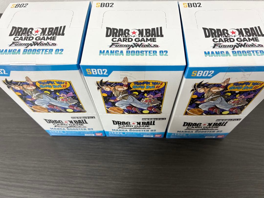 ドラゴンボール　フュージョンワールド マンガブースター02 テープ付き3box