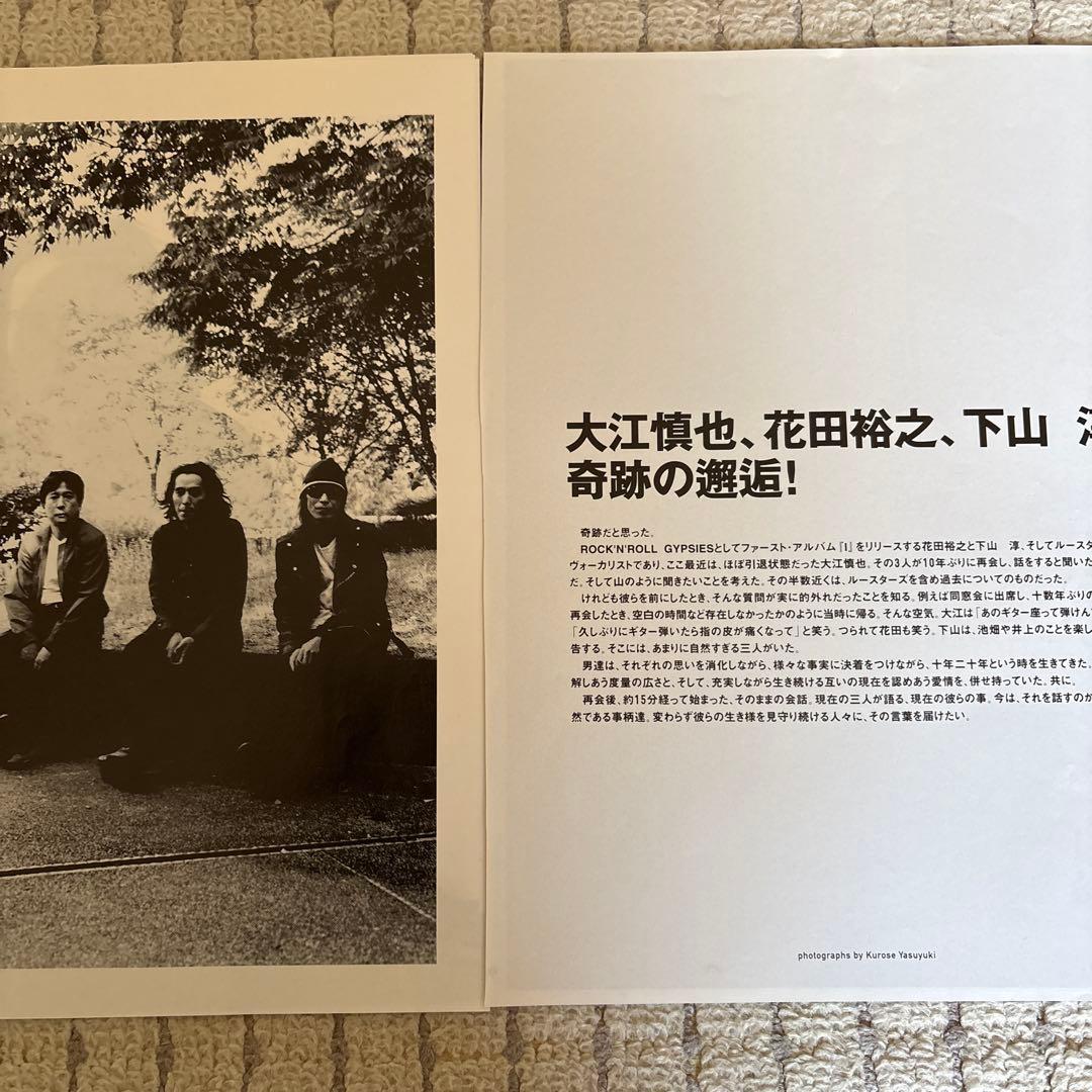 大江慎也 THE ROOSTERS 切り抜き