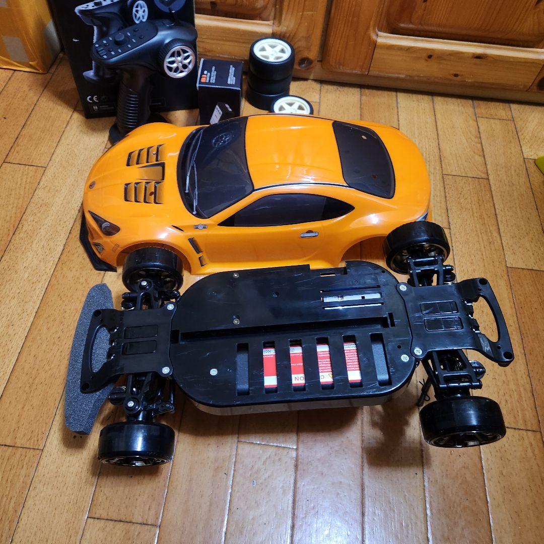 専用　　　　タミヤ ドリフト ラジコン フルセット　TT01　オレンジ　86