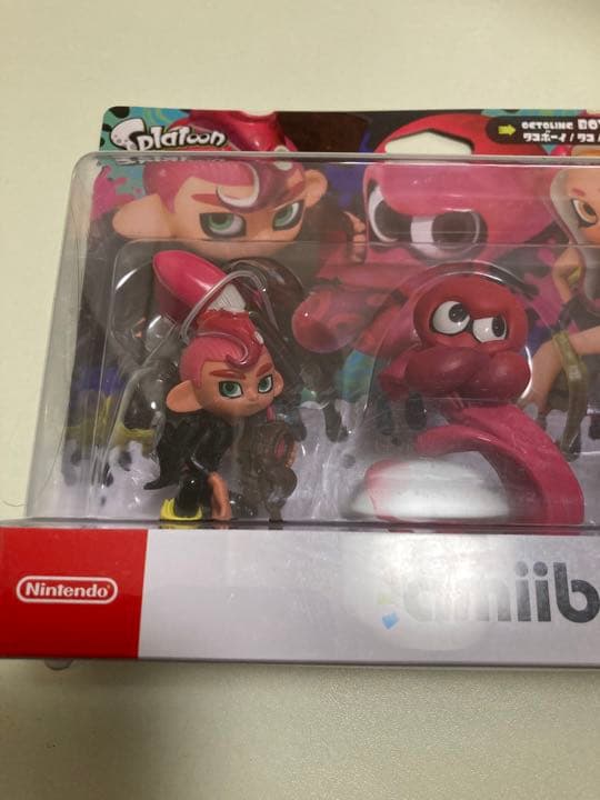 新品スプラトゥーン amiibo タコガール/タコ/タコボーイ トリプルセット！
