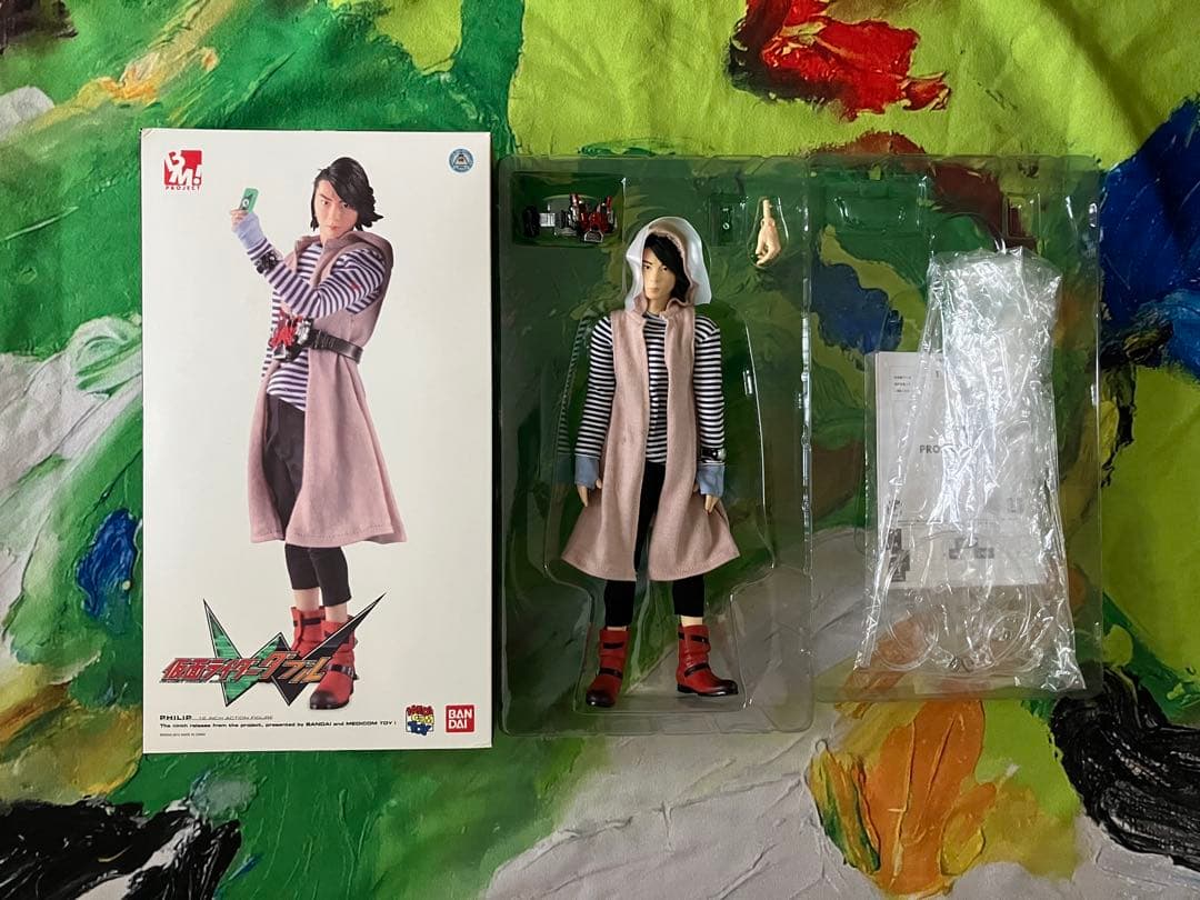 メディコム・トイ PROJECT BM！仮面ライダーW フィリップ、左翔太郎