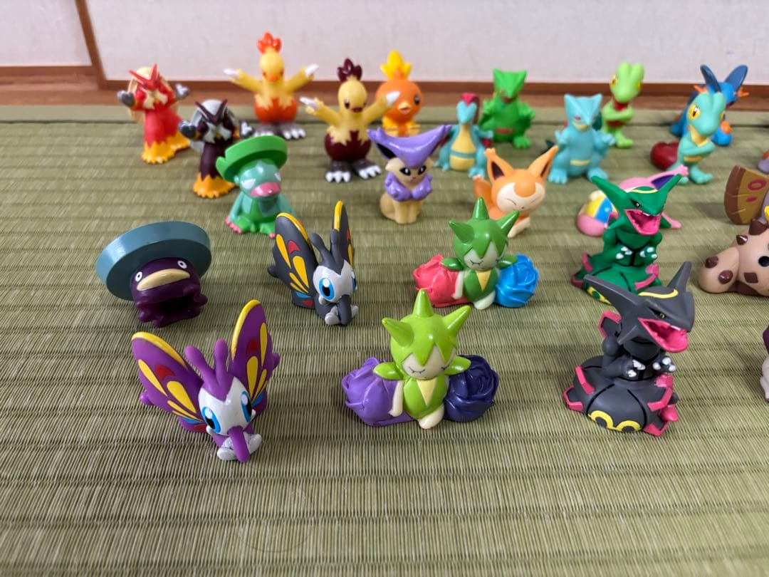 ポケモンキッズ 指人形 フィギュア 色違い レックウザ まとめ売り モンコレ