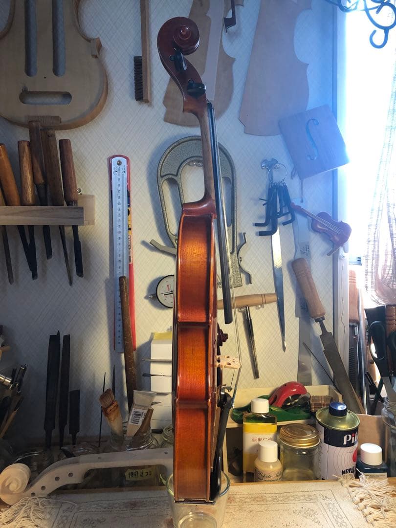 【駒&魂柱調整済】Suzuki分数バイオリンNo200 1/2 2002