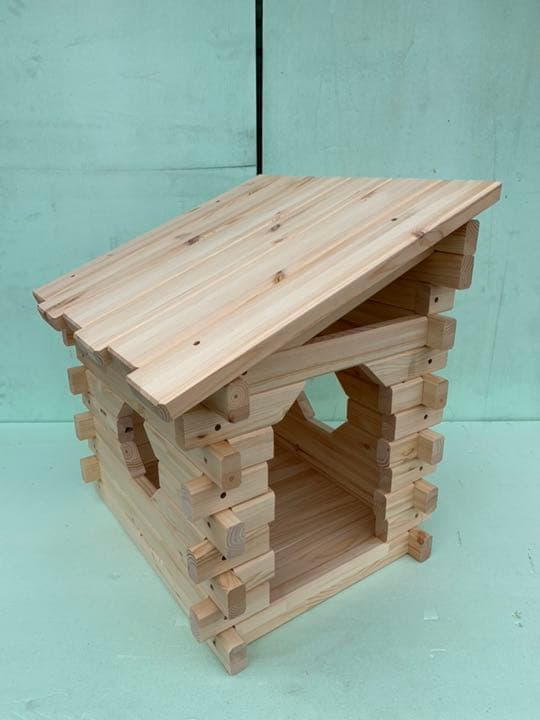 屋外対応 小型犬 中型犬 犬小屋 無塗装仕様