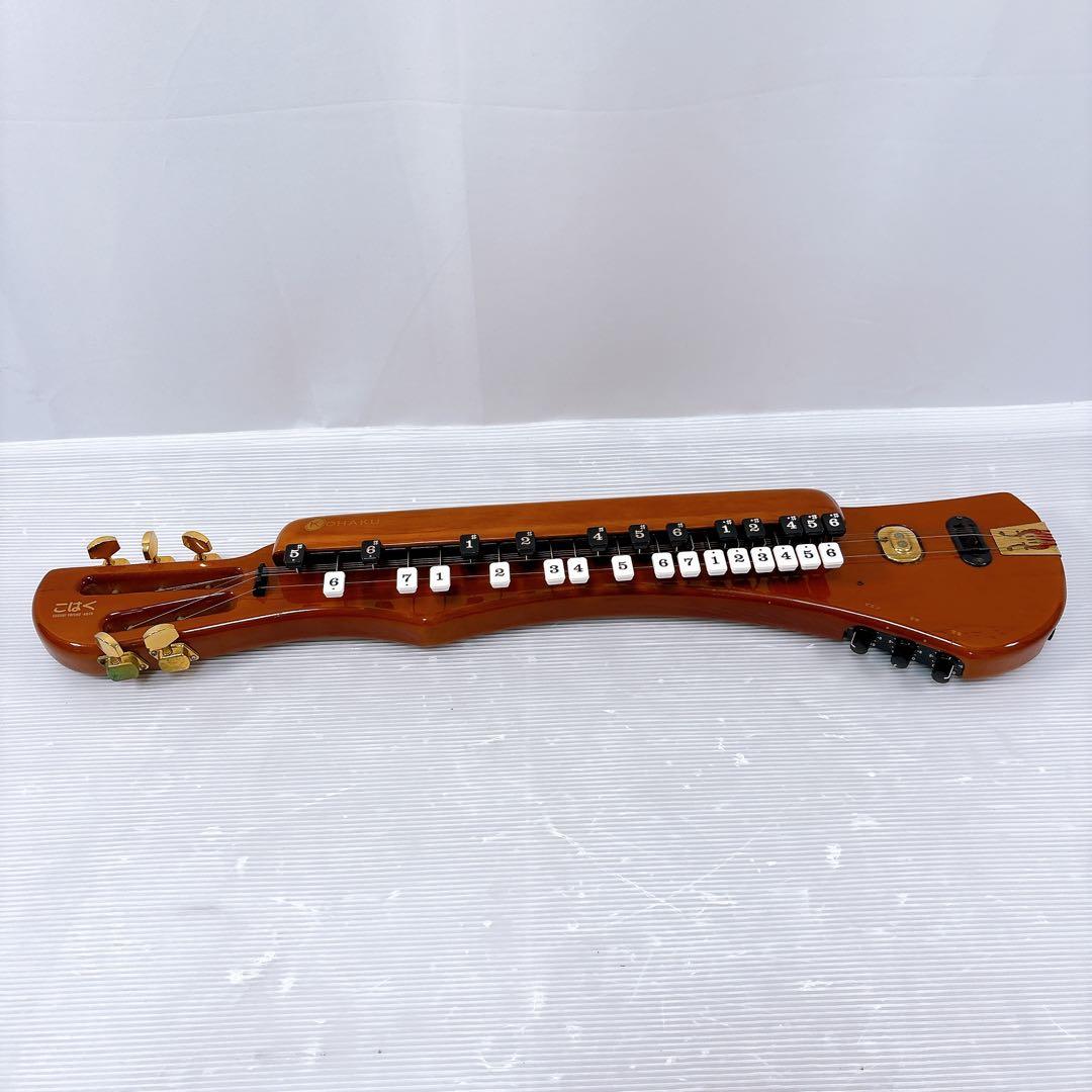 【美品】SUZUKI スズキ 電気大正琴 ソプラノ こはく CHK-1