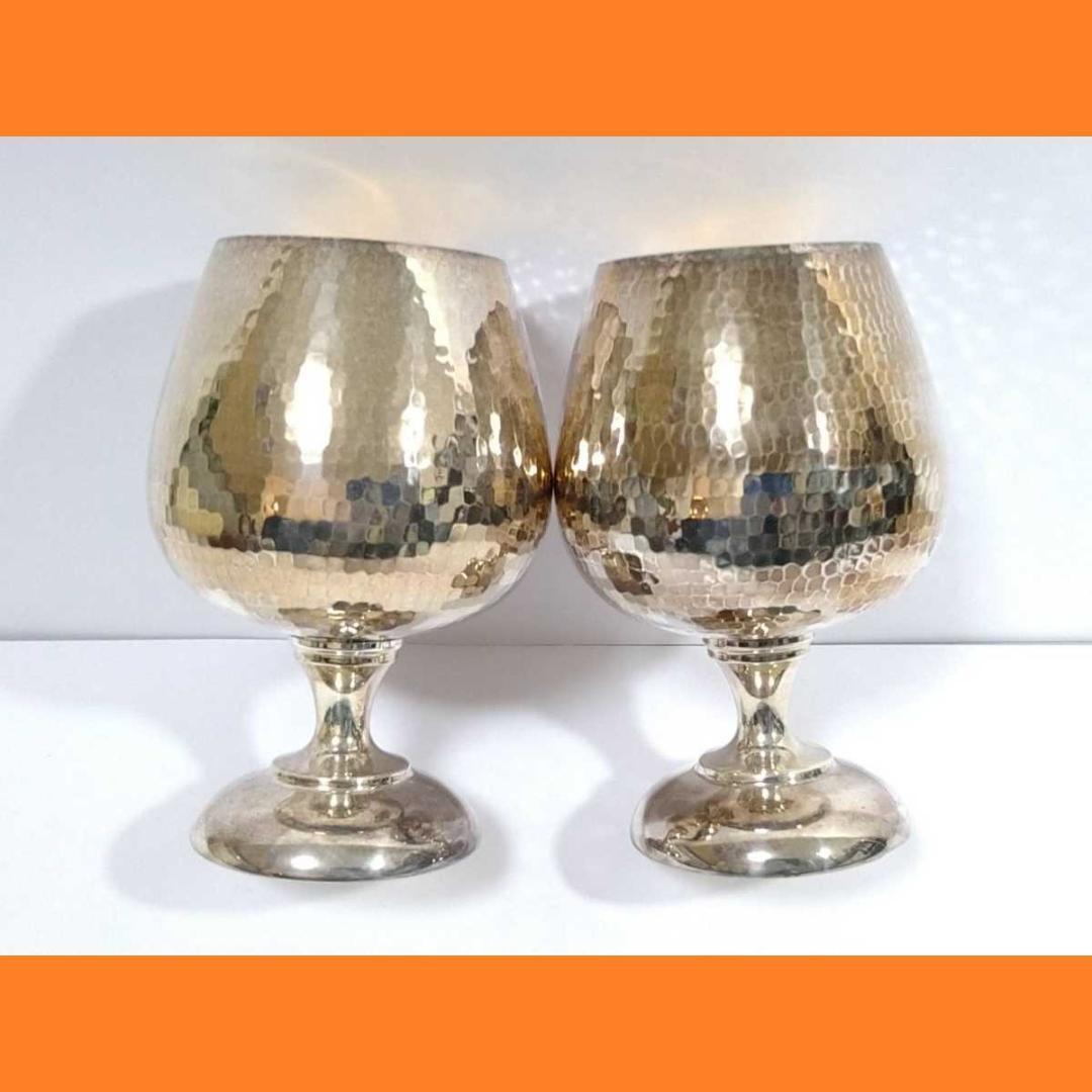 銀製 グラス 杯 300g 銀器シルバー SILVERカップ 酒器 盃 宮本商行