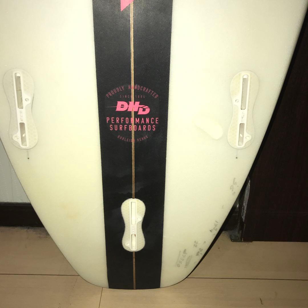 DHD DNA ショートボード ホワイト/ブラック/ピンク