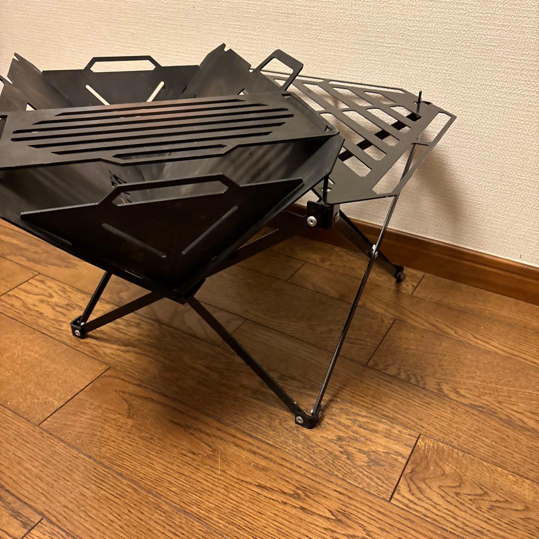 ネイチャートーンズ フュージョングリル焚き火台 ✨