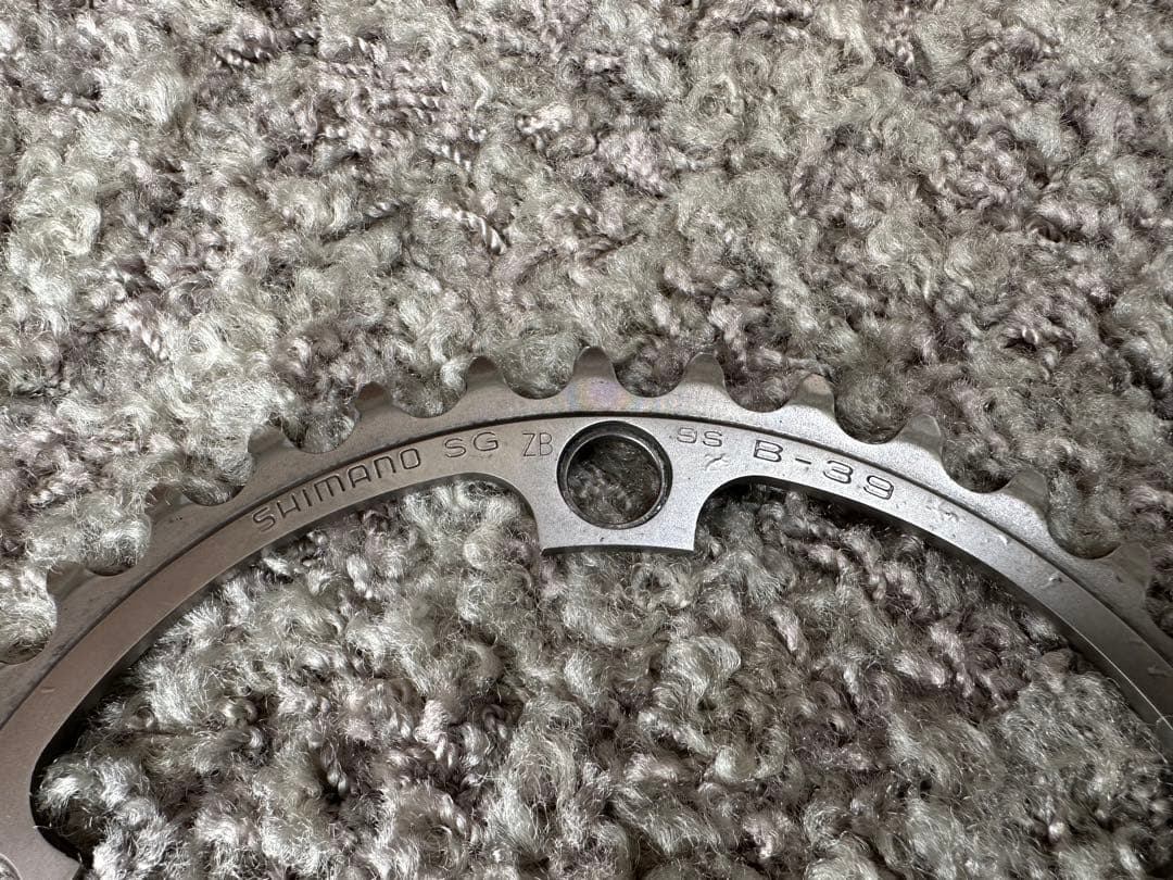 デユラエース7700系チェーンリング SG B-52 B-39 固定ネジ付き