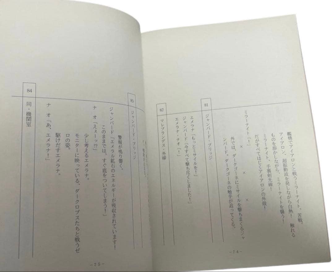 ウルトラマンゼロ 超決戦！ベリアル銀河帝国 台本 円谷プロ 特撮台本 特撮