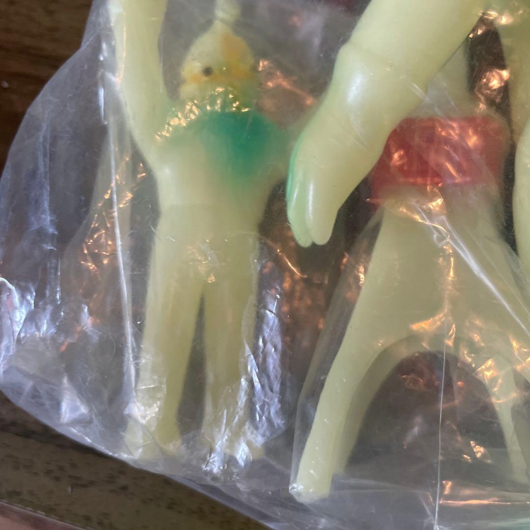 希少未使用M１号ウルトラQソフビ東京タワープレイセットケムール人ミニソフビ付き