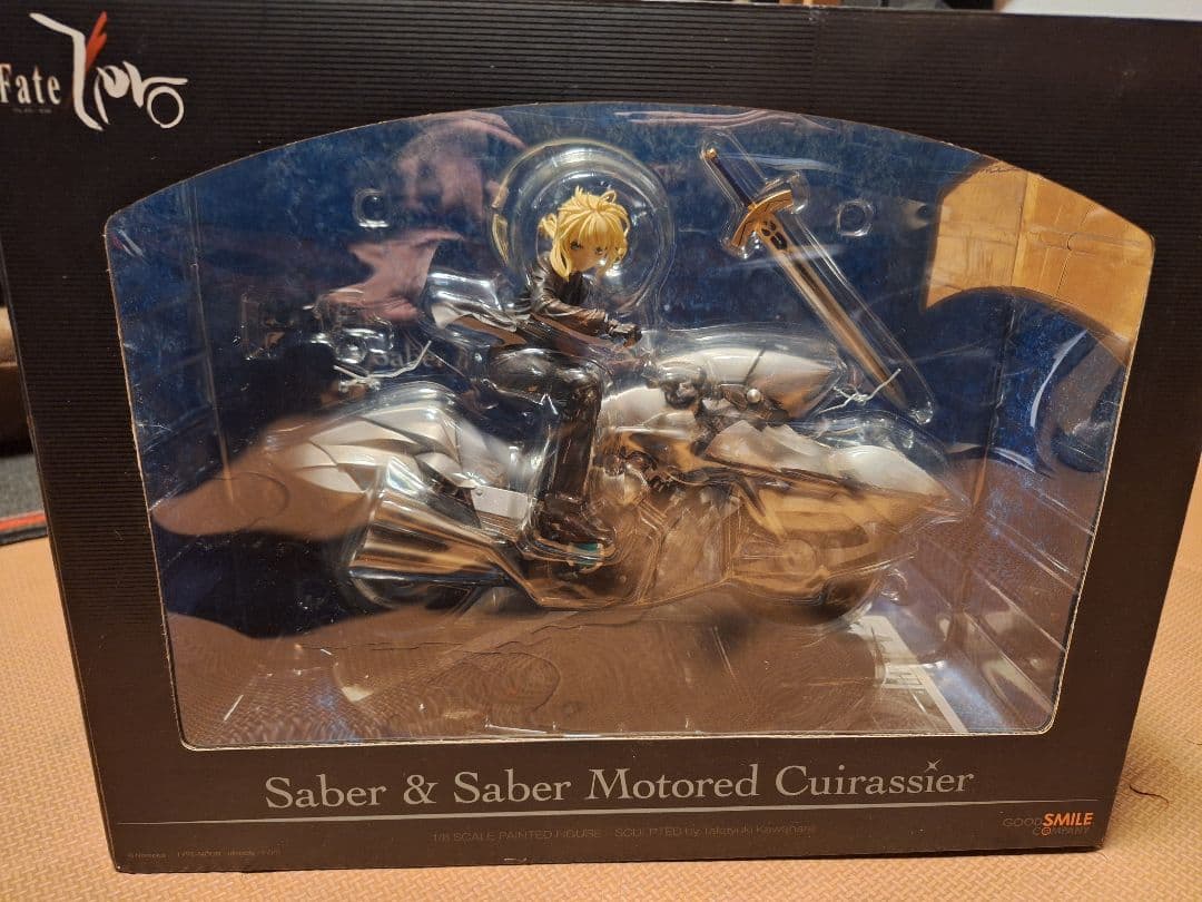 Fate/Zero セイバー＆セイバー・モータード・キ ユイラッシェ 1/8