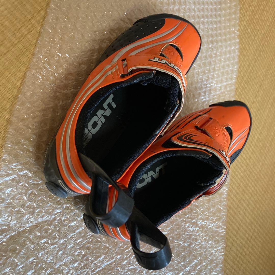 BONT 自転車用シューズ オレンジ