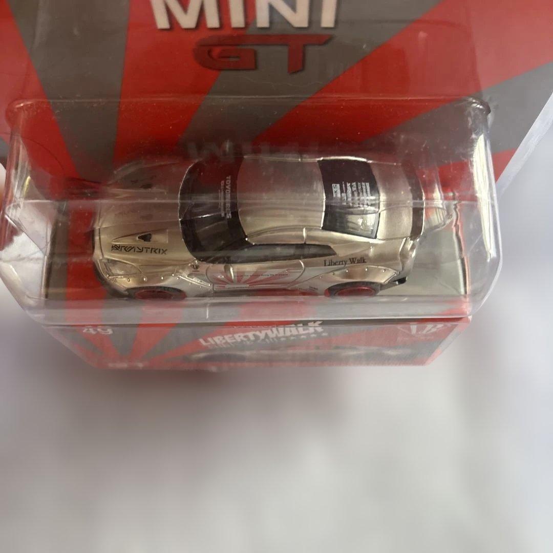 MINIGT49 LB★WorksGT-Rサテンシルバー LibertyWalk