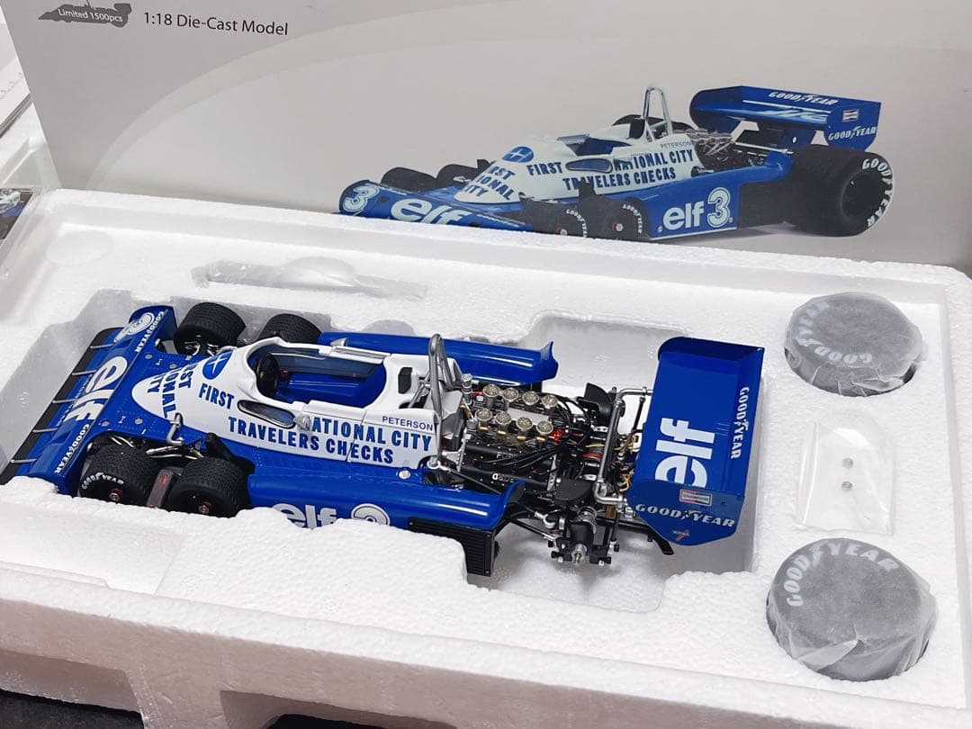 TSM 1/18 ティレル P34 ベルギーGP 3位 #3