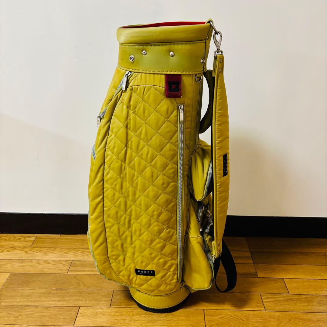 ONOFF キャディバッグ　ゴルフバッグ送料込み