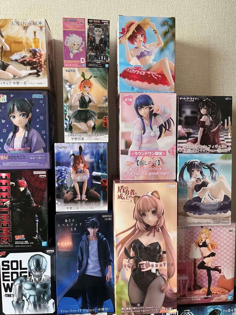 人気アニメ　美少女系アニメ　最新プライズフィギュア　42点セット　まとめ売り