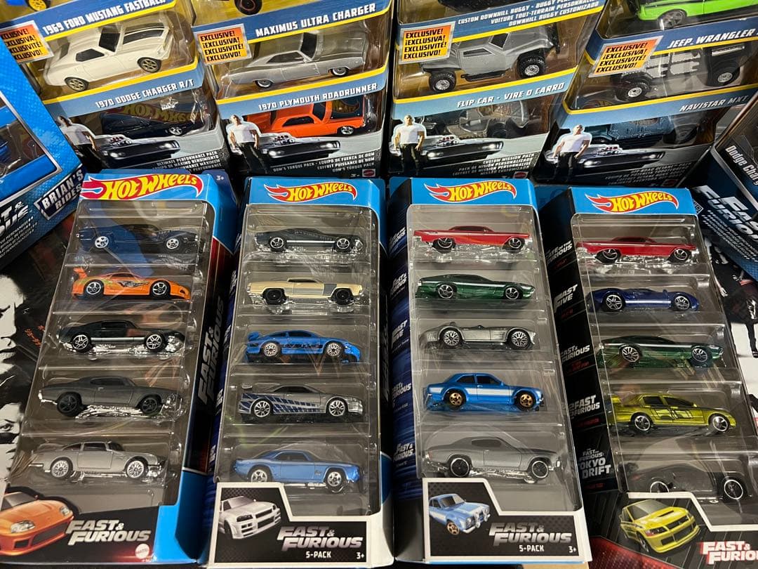 FURIOUS&FURIOUS MATTEL Hotwheels まとめ売り