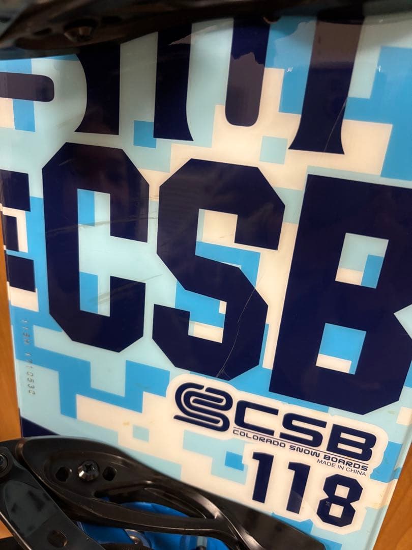 CSB スノーボード 118モデル ビンディング付き　キッズ
